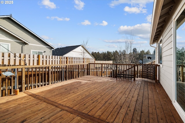 view of deck