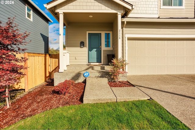 view of property entrance