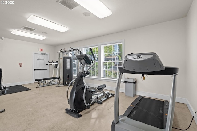 7143 SW Sagert St Unit 104, Tualatin, OR 97062 - workout area with baseboards