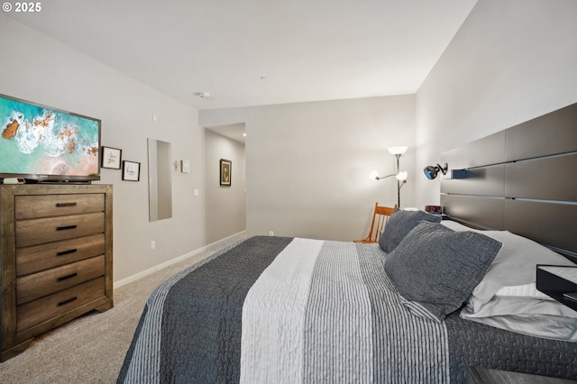 bedroom featuring carpet floors