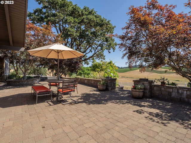 view of patio