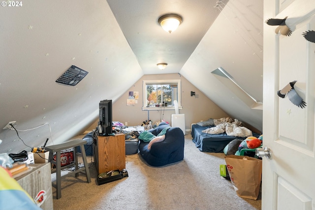 7010 SE Lamphier St, Milwaukie, OR 97222 - additional living space featuring carpet floors and vaulted ceiling