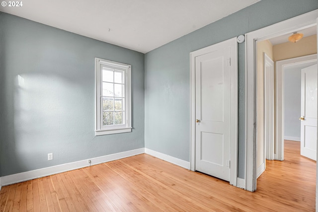 1175 Hines St SE, Salem, OR 97302 - empty room with baseboards and light wood-style flooring