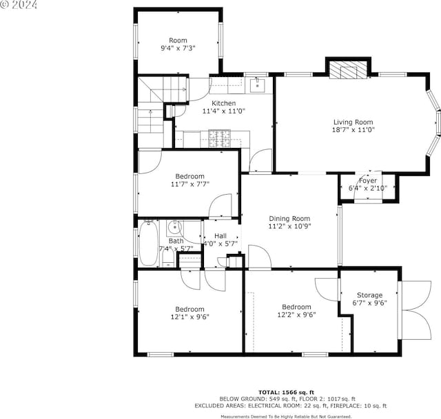 1175 Hines St SE, Salem, OR 97302 - floor plan / room layout