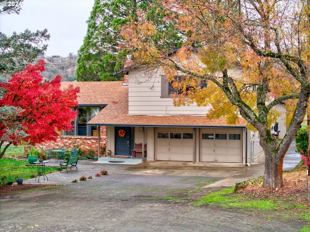 view of tri-level home