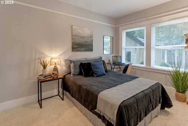 3329 SE Steele St, Portland, OR 97202 - carpeted bedroom featuring baseboards