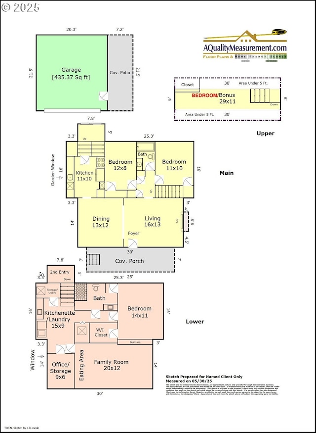 3329 SE Steele St, Portland, OR 97202 - view of floor plan / room layout