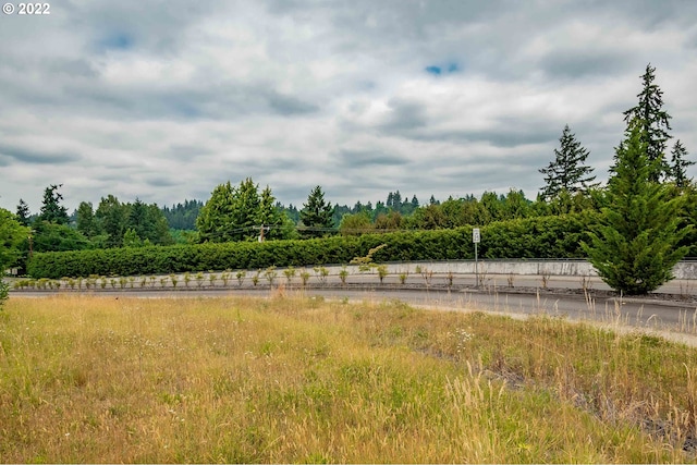 exterior space featuring a rural view