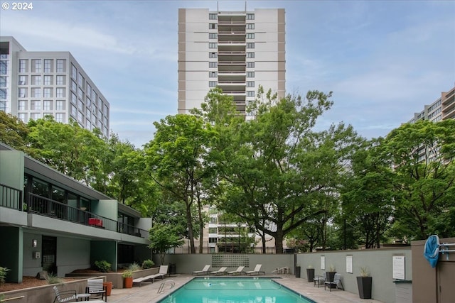 255 SW Harrison St Unit 21C, Portland, OR 97201 - community pool with a patio