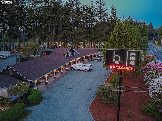 drone / aerial view