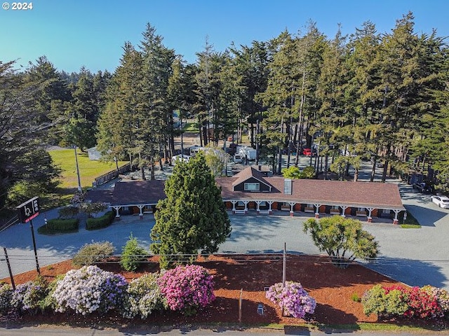 drone / aerial view