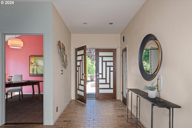 foyer entrance featuring a healthy amount of sunlight