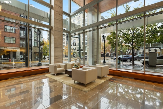 view of building lobby