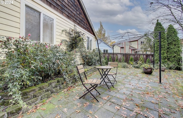 view of patio