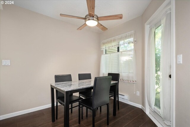 living room featuring dark hardwood / wood-style floors