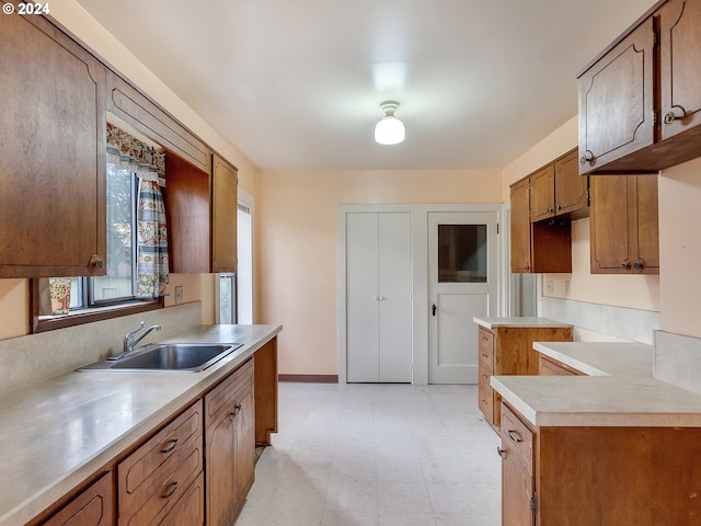 kitchen with sink