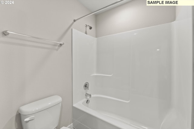 bathroom with  shower combination and toilet