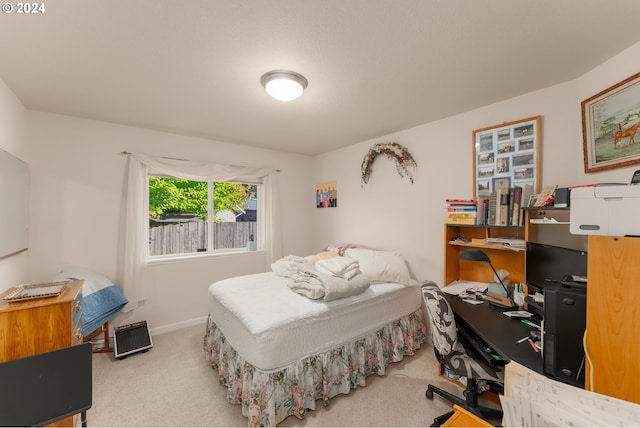 bedroom featuring carpet floors