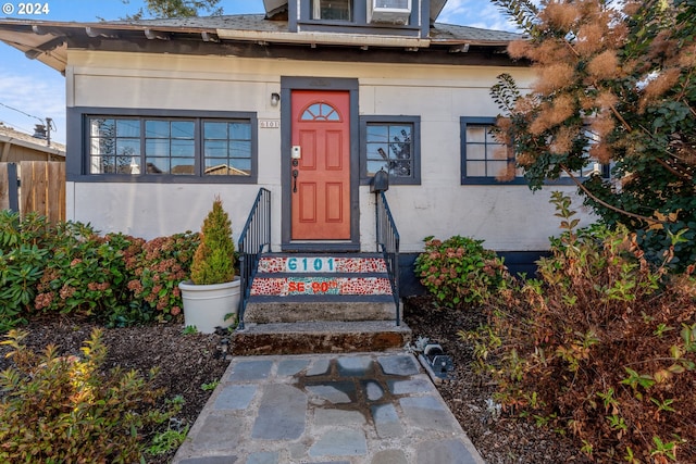 view of property entrance