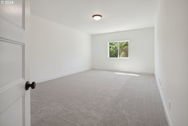 spare room with carpet floors