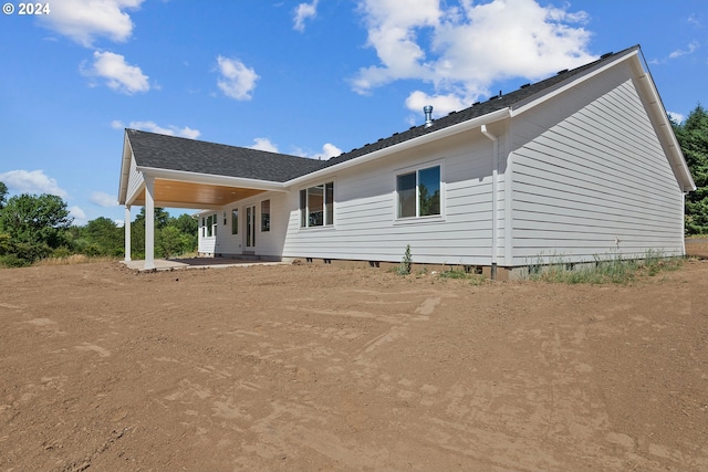 view of back of house