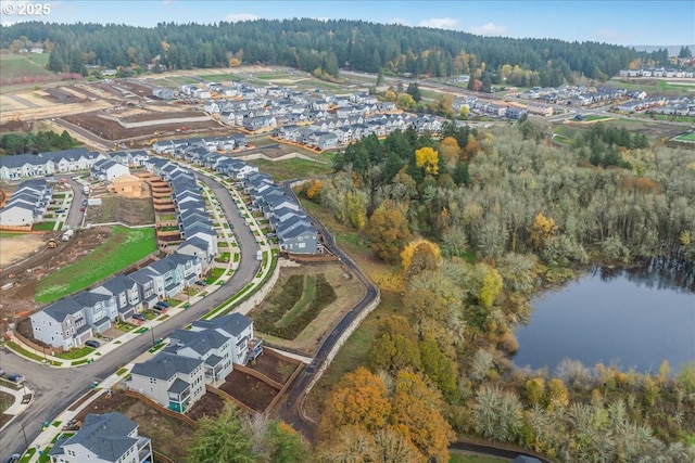12785 SW Trask St, Beaverton, OR 97007 - aerial view of property's location featuring a forest, a large body of water, and nearby suburban area