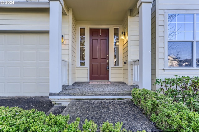 view of property entrance