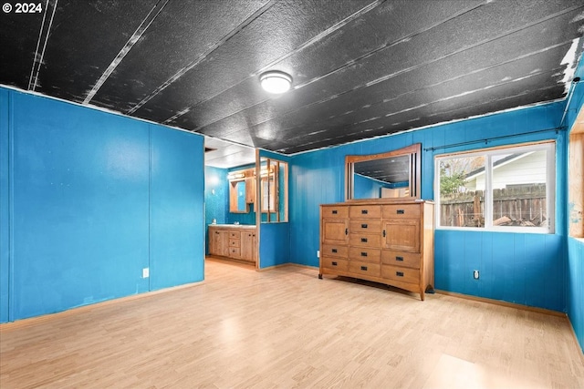 interior space with wood-type flooring