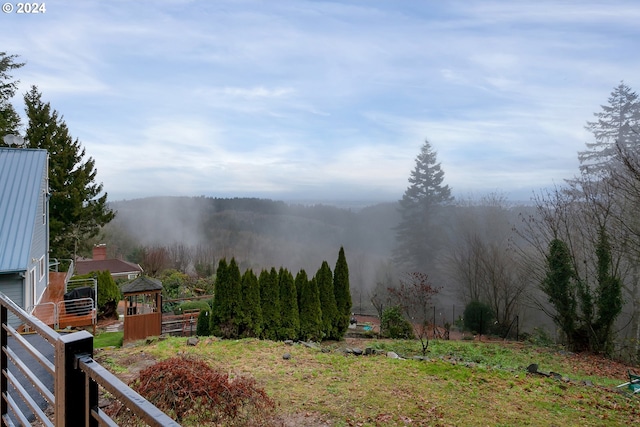 view of mountain feature