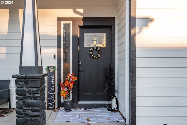 view of property entrance