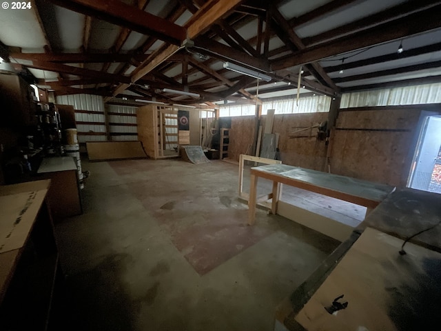 13815 NE Knott St, Portland, OR 97230 - misc room with concrete floors