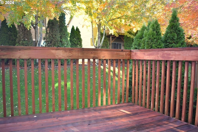 view of deck