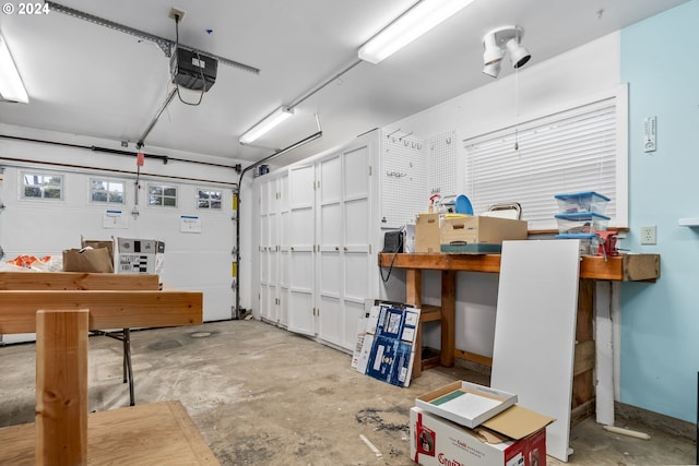 340 SW S Point St, Depoe Bay, OR 97341 - garage featuring a garage door opener