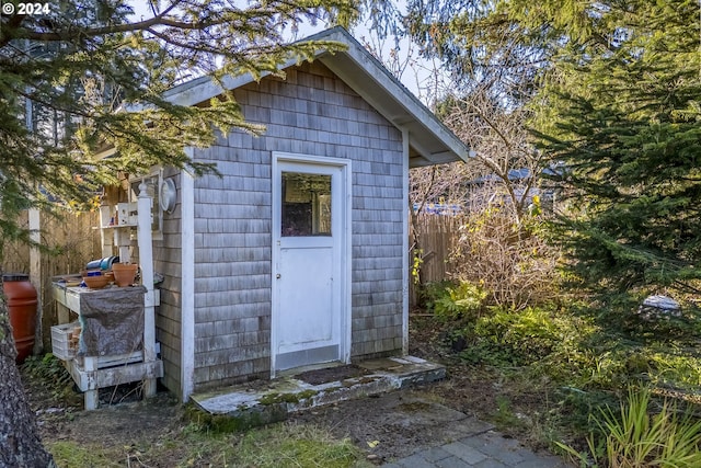 340 SW S Point St, Depoe Bay, OR 97341 - view of shed