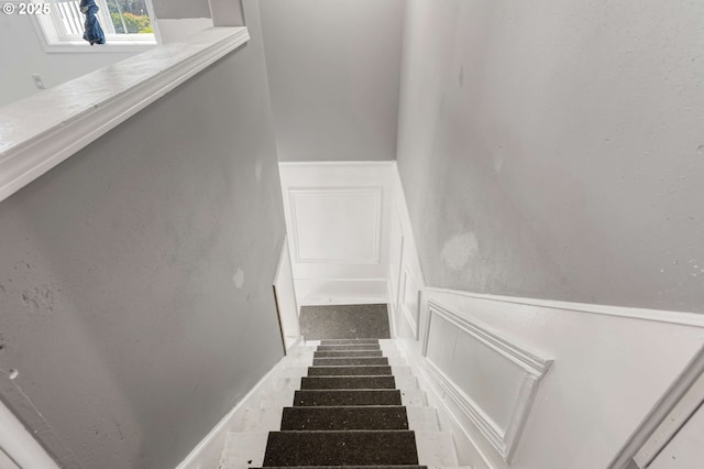 view of stairs