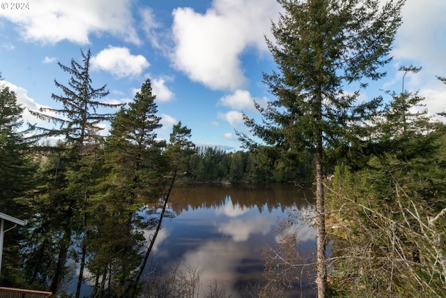 88378 Collard Lake Rd, Florence, OR 97439 - water view with a forest