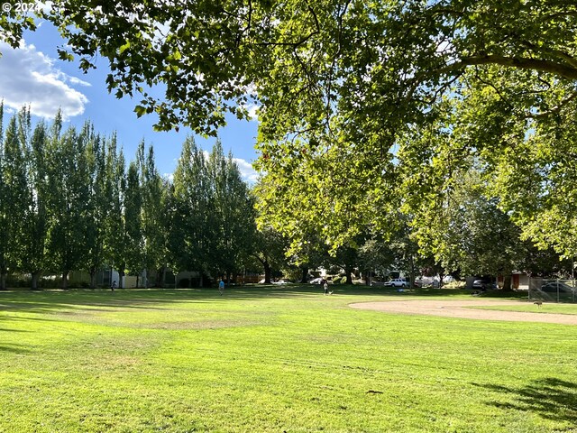 view of home's community featuring a yard