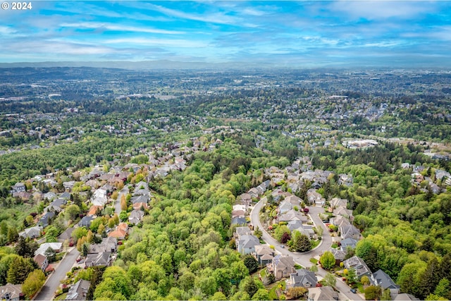 view of birds eye view of property