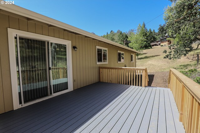 view of deck