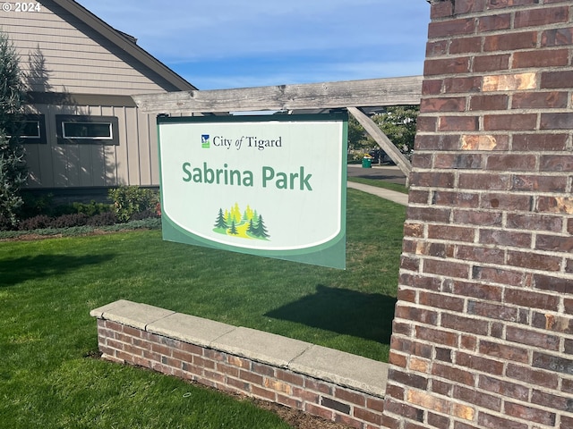 13632 SW 174th Loop, Sherwood, OR 97140 - community sign with a yard