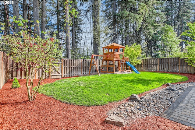 13632 SW 174th Loop, Sherwood, OR 97140 - view of yard featuring a playground