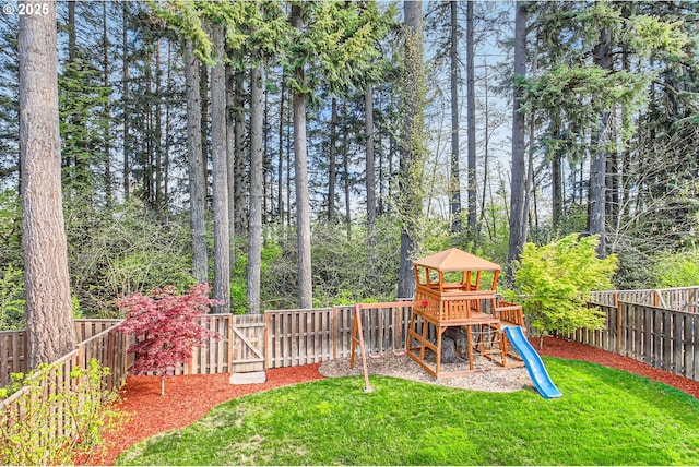 13632 SW 174th Loop, Sherwood, OR 97140 - view of yard with a playground