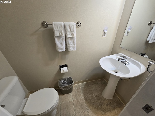 bathroom with toilet