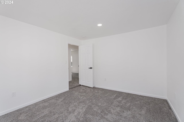 2840 Canyonville Riddle Rd, Riddle, OR 97469 - empty room with recessed lighting, carpet, and baseboards