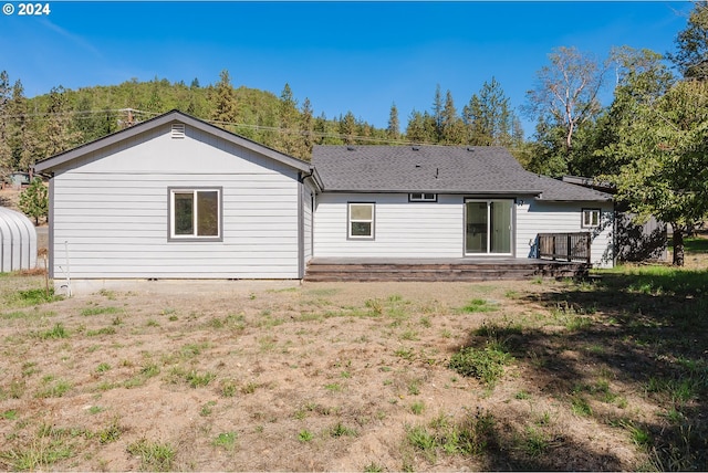 2840 Canyonville Riddle Rd, Riddle, OR 97469 - rear view of property with roof with shingles