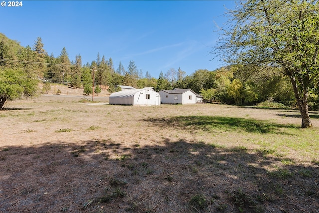 2840 Canyonville Riddle Rd, Riddle, OR 97469 - view of yard featuring an outbuilding