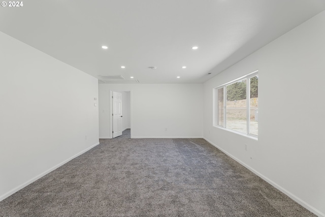 2840 Canyonville Riddle Rd, Riddle, OR 97469 - carpeted empty room with baseboards and recessed lighting