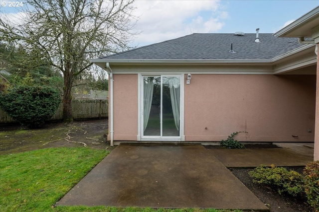 view of rear view of house