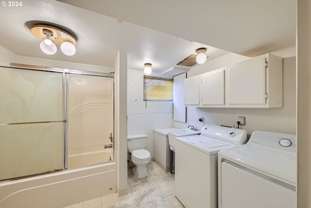 234 Loves Ave, Woodland, WA 98674 - washroom featuring laundry area, a sink, and separate washer and dryer