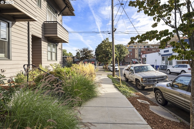 view of street